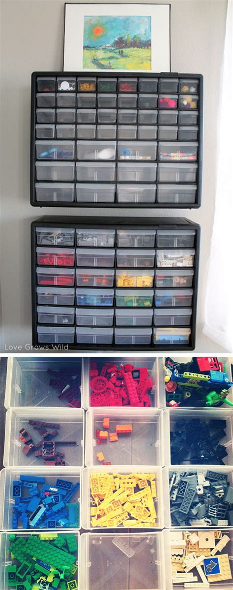 Creative Lego Storage Ideas Hative