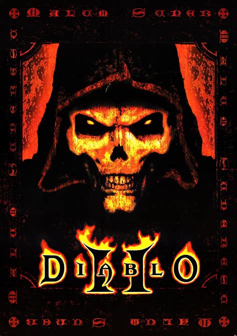 Diablo 2 Video Game Poster Etsy
