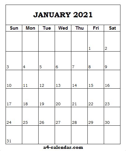 Silver twin wire binding design. Printable 2021 Calendar 8.5X11 / 2021 Calendar One Page ...