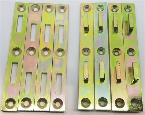 Perfect for anytime you need to make a flat connection between two heavy this bed rail hardware is just as described. 5" Inch Zinc Plated Steel Bed Rail Fastener KIT bedfasts ...