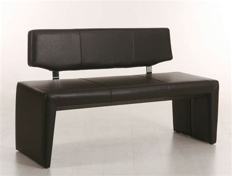 Eckbank mailandro aus eiche massivholz und kunstleder in grau. Bank Malta mit Lehne 140cm 160cm Varianten Sitzbank ...