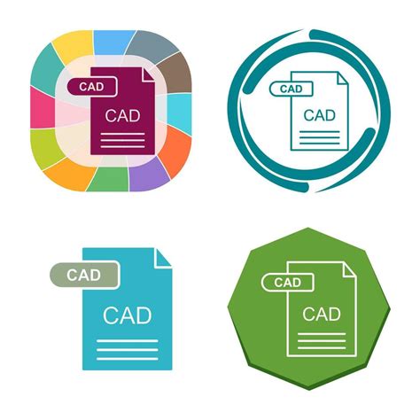 Cad Vector Icon 31627960 Vector Art At Vecteezy