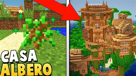 1 SECONDO CASA SULL ALBERO Minecraft ITA YouTube