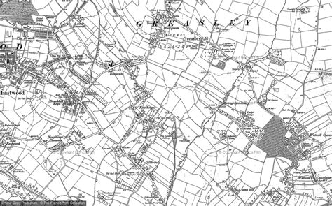Old Maps Of Newthorpe Nottinghamshire Francis Frith