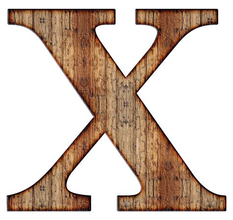 Wood X Letter Png Hd Transparent Background Image Lifepng