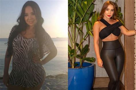 Paola Jara Antes y después de sus cirugías