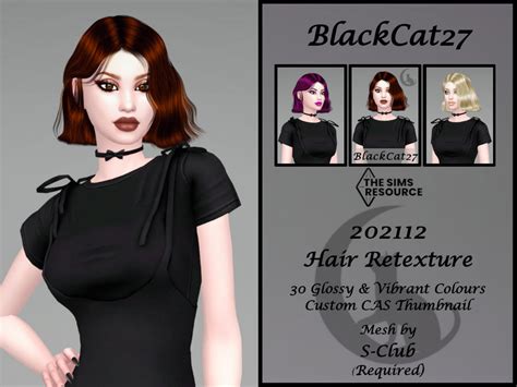 The Sims Resource S Club 202112 Hair Retexture Mesh Needed