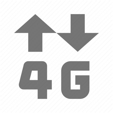 4g Arrows Signal Icon Download On Iconfinder