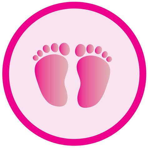 Baby Foot Png Black Baby Feet Clip Art At Clker Vector Clip Art 2079