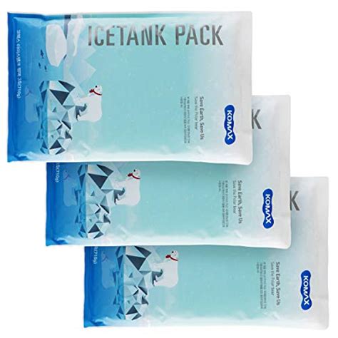 Komax Large Reusable Ice Packs For Coolers 12 To 15 Hours Of Cold Gel