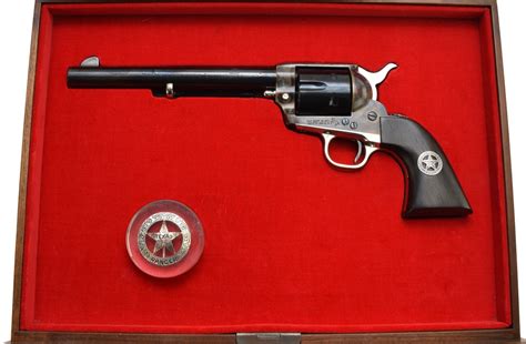 Colt Single Action Army Texas Ranger Commemorative 45 Lc Caliber