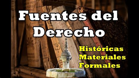 Fuentes Del Derechohistóricas Formales Materialesintro 1 Youtube