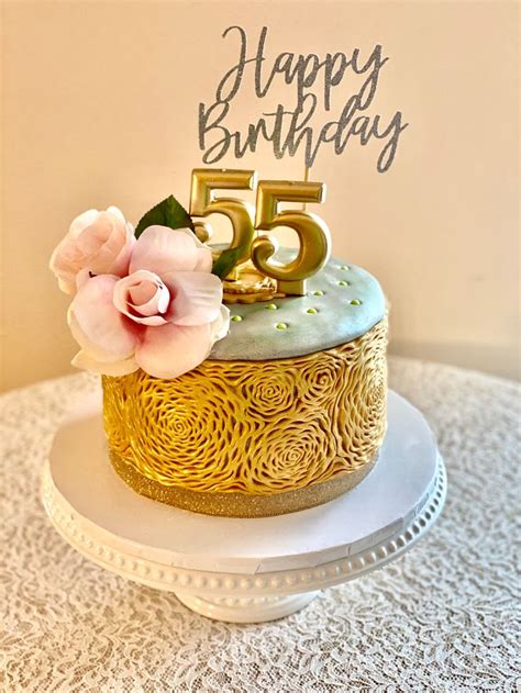 Birthday Cake 55th Birthday Party Ideas Happy 55th Birthday Happy Birthday Cakes