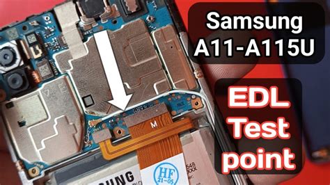 Samsung A11 A115f115u A115m Isp Pinout Test Point Edl Mode Images