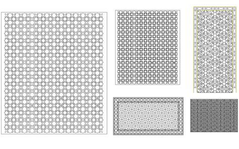 Design Of Flooring Pattern Autocad File Cadbull
