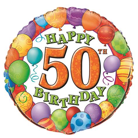 50 Birthdays Clip Art Library