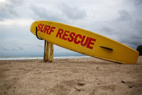 Surf Rescue Board On Beach Stock Photo Image Of Hawaii 163682776