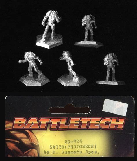 Ral Partha Battletech 20 924 Satyr Protomech X 5