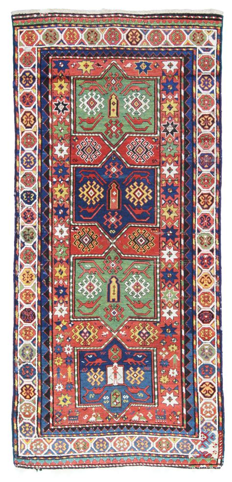 Bring home a touch of comfort and style with target's wide range of area rugs. Antique Kazak Wool 4x8 Rust Blue Area Rug | Turco Persian