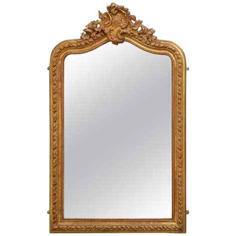 Thousands of sizes, colors a manhattan style matte black framed round mirror. Massive French Lattice Wall Mirror For Sale at 1stDibs