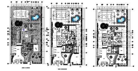 The Resort Plan Provided In This Autocad 2d Dwg Drawing File Download
