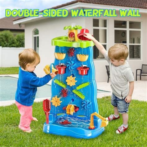 Crazy Sales Waterfall Wall Water Table Sand Pit Play Ground Activity