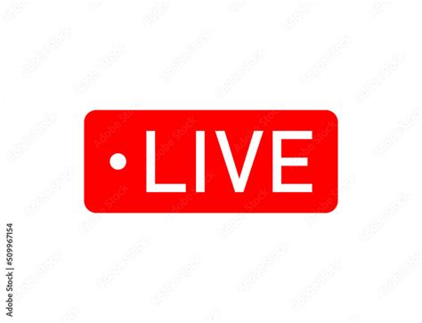 Live Stream Sign Emblem Logo Vector Illustration Vector De Stock