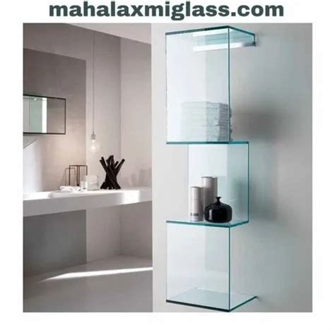 Glass Self कांच का शेल्व्स ग्लास शेल्व्स In Surat Shree Maha Laxmi