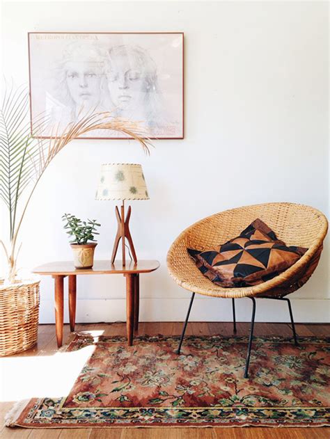 With clean lines contrasted perfectly by its round edges, our rattan chair is the ideal modern accessory for your interior space. mid-century modern wicker. | sfgirlbybay
