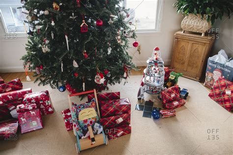 Lots Of Presents Under Tree