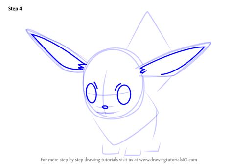 How To Draw Pokemon Eevee Step By Step Pokemon Drawing Easy