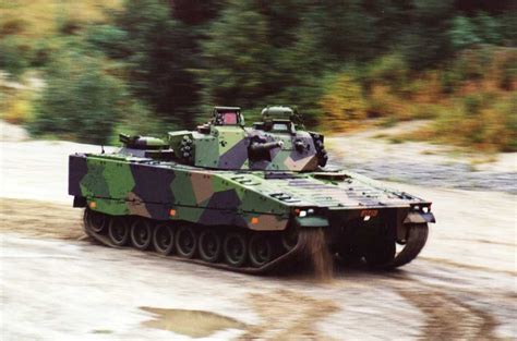 Cv9030 Armoured Infantry Fighting Combat Vehicle Swedish Army Sweden