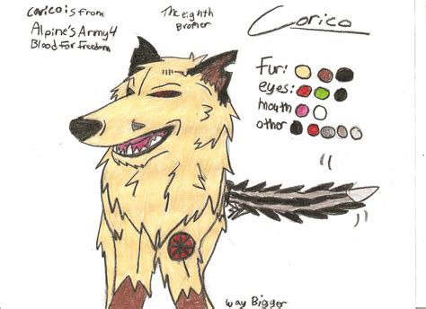 Corico Character Sheet By Samcolwell On Deviantart