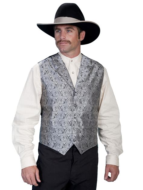 Be it at work, when out with your friends, at formal occasions or even we have the best workout wear for your exercise sessions. Ranchwear Men's Classic Paisley Vest-GREY
