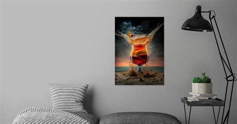 Tropical Sex On The Beach Poster By Spacescapes Displate