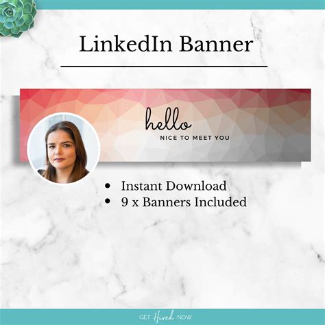 Linkedin Background Banner For Your Linkedin Profile Image Etsy Uk