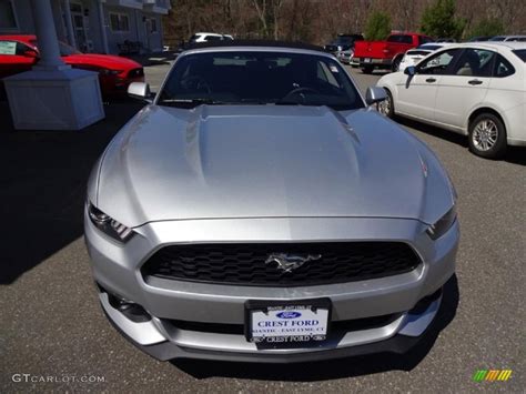 We analyze millions of used cars daily. 2015 Ingot Silver Metallic Ford Mustang EcoBoost Premium ...