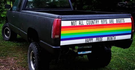 Pride Truck Oklahoma Man Supports Lgbtq Pride Month With Viral Message On His Truck Cbs News