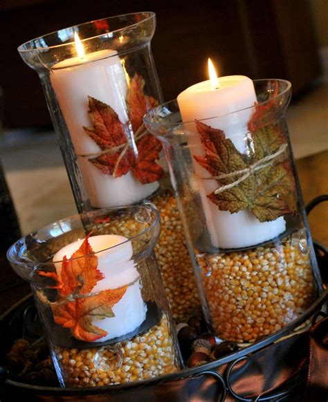 35 Easy And Cheap Ideas For Beautiful Fall Decorating Fall Candles