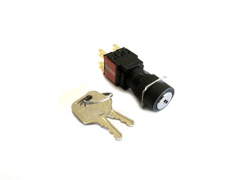 16mm Key Selector Switch Two Position A16ksr Auspicious