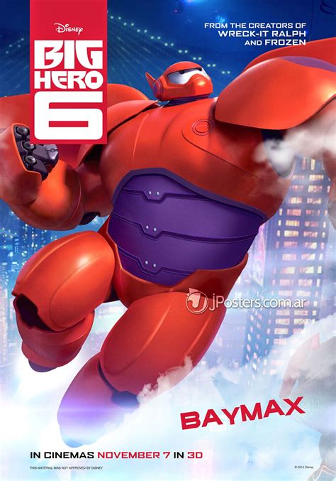 Novedades Disney Posters De Los Protagonistas De Seis Héroes Big Hero 6