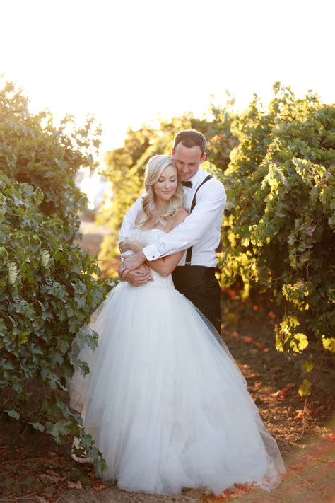 This California Couple Made Their Own Wine For Their Vineyard Wedding