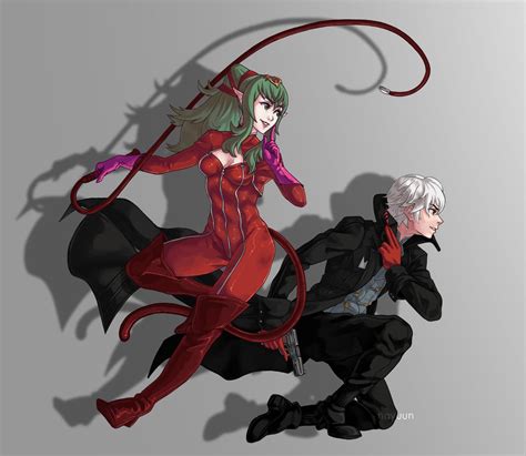 Tiki And Robin In Panther And Jokers Outfits From Persona 5