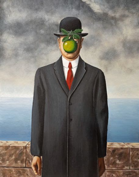 The Son Of Man Rene Magritte Paper Hearts Gallery