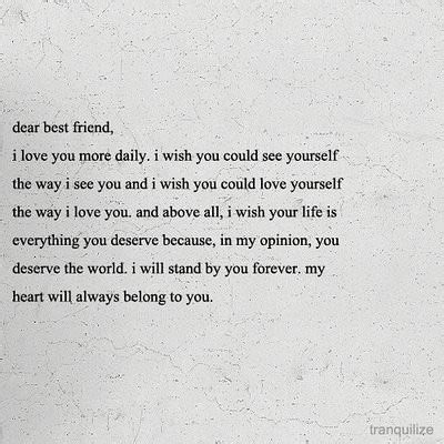 Read story a letter to a best friend by xxdragongirlxx (nova) with 502,548 reads. i,love,best,friend,friendship,words,cute,love,quotes-41c2c ...