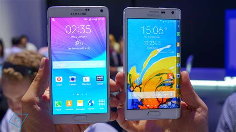 Comparativa Samsung Galaxy Note Edge Vs Galaxy Note 4 Blog Oficial