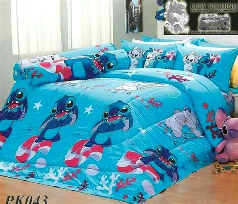 Lilo And Stitch Official Licensed Bedding Set Bed Sheet Pillow Case