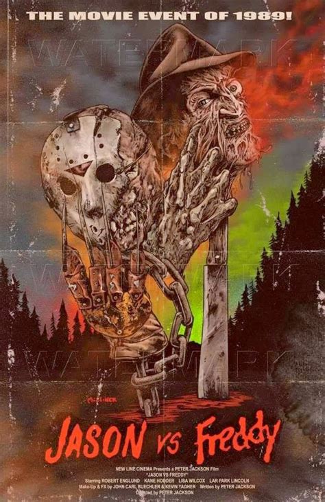 Jason Vs Freddy New Poster Shows What Fans Expected In Late 1980s