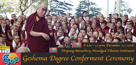 His Holiness The Dalai Lama To Award Historic Geshema Degree To 20