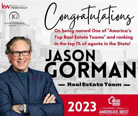 The Jason Gorman Real Estate Team Keller Williams Premier Realty Home